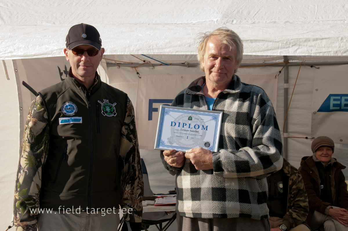 0330   Vanametsad ei saanud seekord Viljandist tulema ning Urmas napsas 5 kategooria I koha